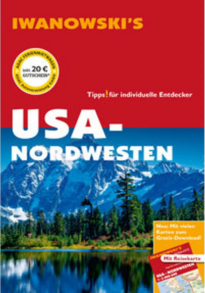 Organiser un road trip aux USA Nord-Ouest avec le guide pratique Iwanowski Reiseführer