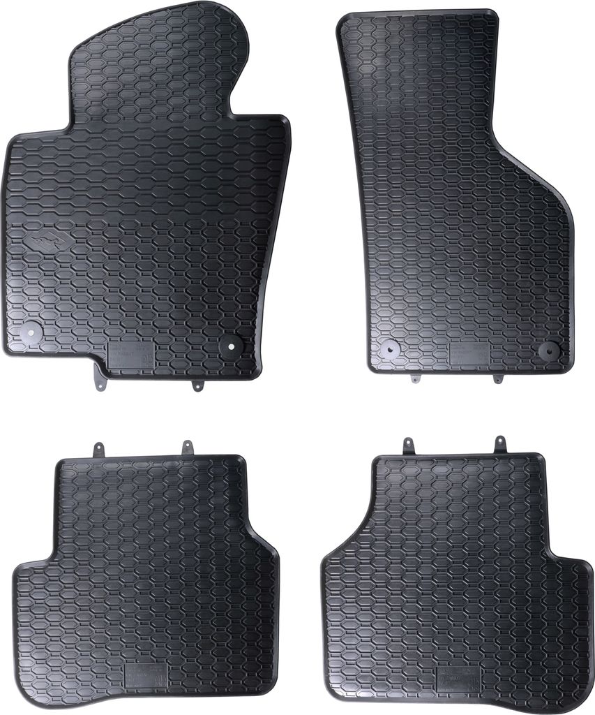 GH Gummifußmatten Set für VW Passat B6 B7, Bj. 2005-2014 + Produktbild 