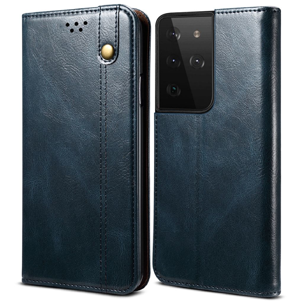 Pouzdro pro Samsung Galaxy S23 Ultra kožené flip pouzdro Obrázek produktu 