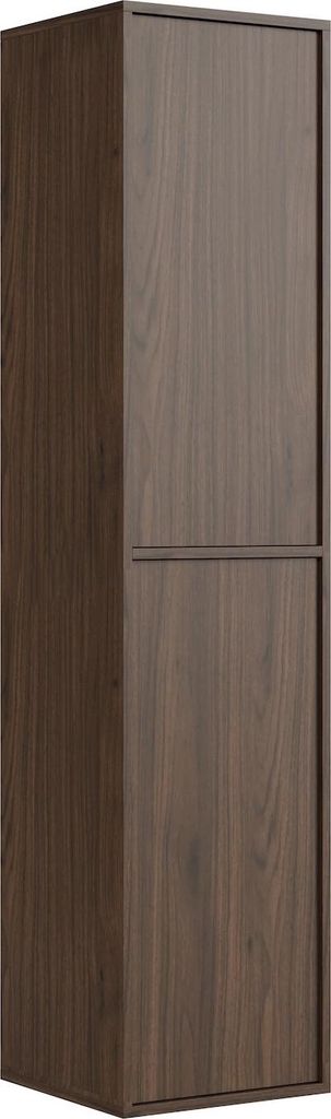 Mobile bagno Mali 38 x 33 x 160 cm - Marrone noce - sospeso Immagine del prodotto 