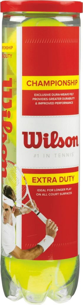 Wilson Tennisbälle Tennis Sport Mannschaft Championship 4er Produktbild 