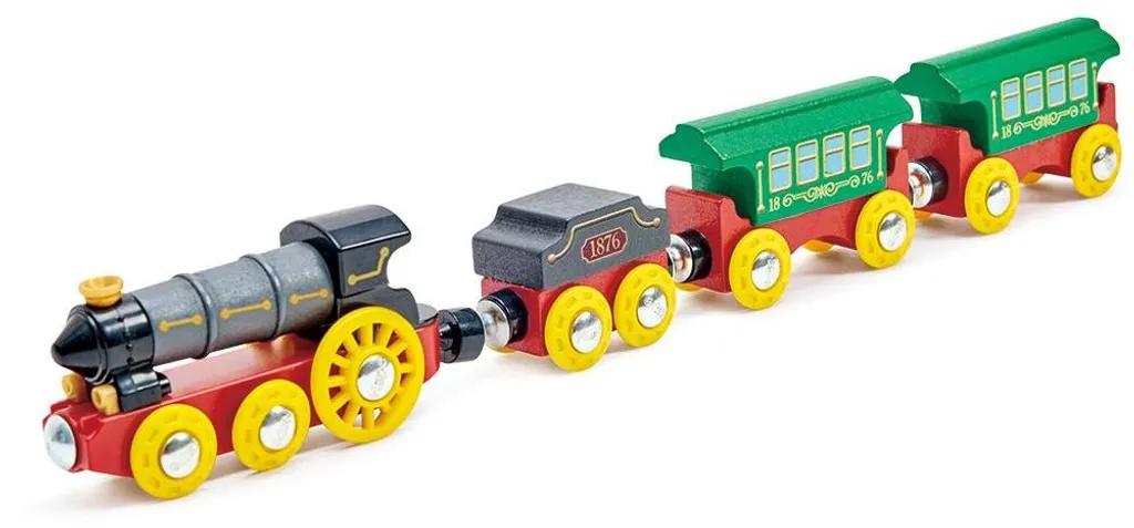 Locomotive Hape Motorisée : Finis les Trains qui ne Roulent pas Tout Seuls