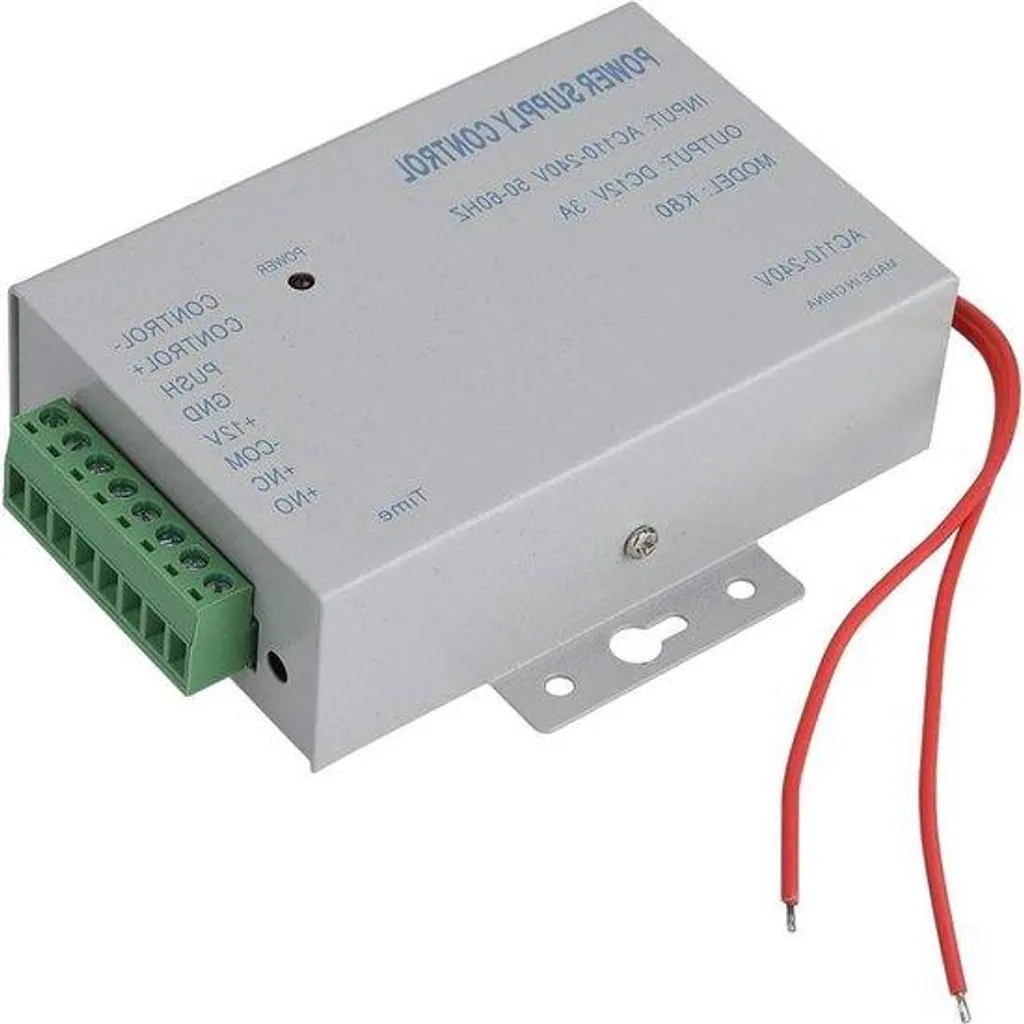Bloc d'Alimentation 12V DC 3A Secouru 30W pour Systèmes de Sécurité