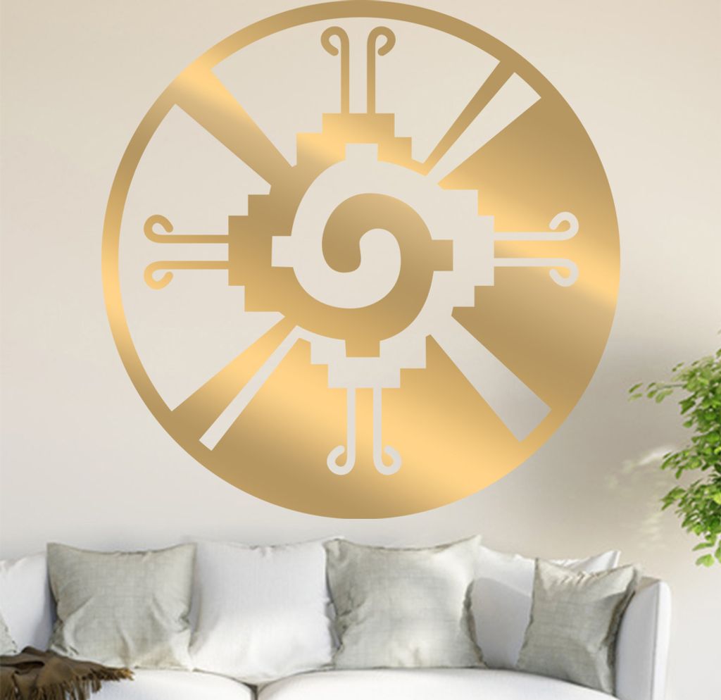 Hunab Ku Wandtattoo in 6 Größen - Wandaufkleber Wall Sticker - Dekoration, Küche, Wohnzimmer, Schlafzimmer, Badezimmer