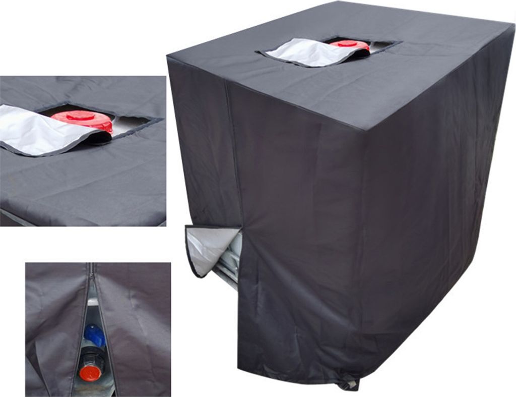 1Stk. IBC Container Wassertank Abdeckplane Schutzhaube Produktbild 6