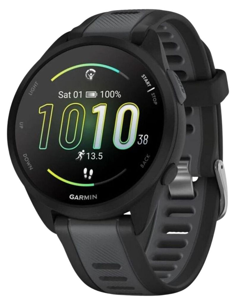 GARMIN Forerunner 165 Smartwatch schwarz, schiefergrau Produktbild 