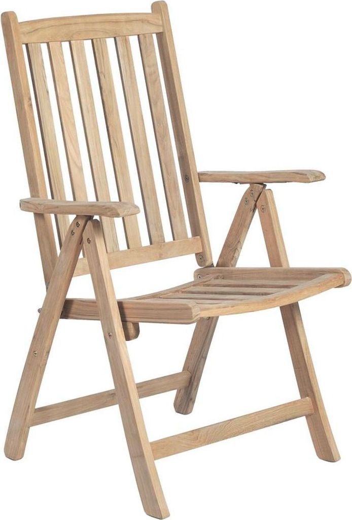 Garden Pleasure Gartenstuhl Hochlehner SOLO, Teak B-Grade Produktbild 