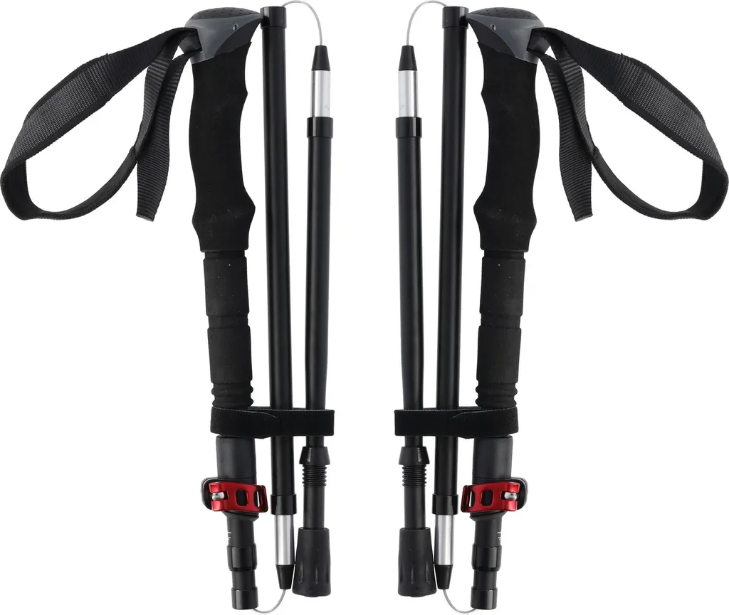 STUBAI Crimp Tour Canne de randonnée pliable 111-128 cm en aluminium
