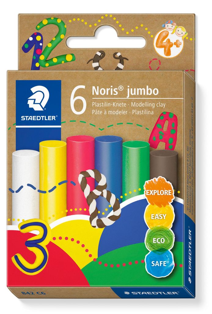 FIMO Plastilin-Knete Noris Jumbo standard Produktbild 