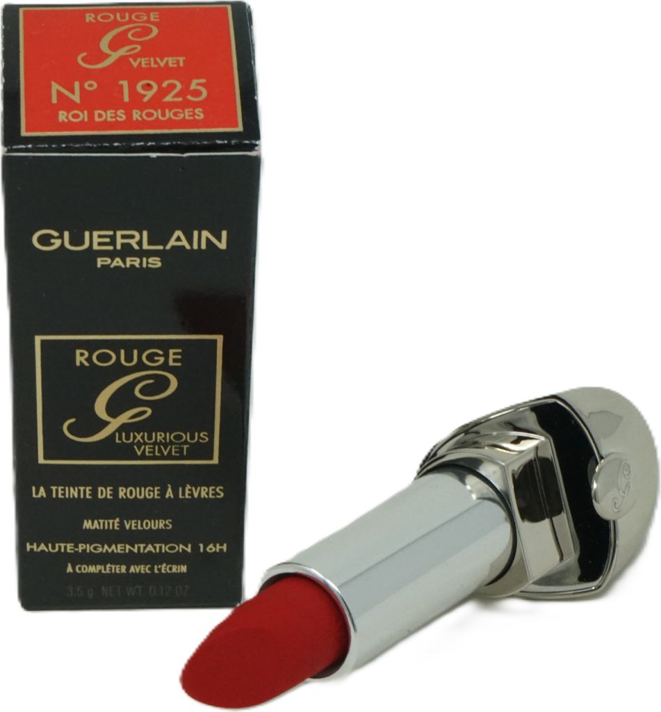 Guerlain Rouge G Luxurious Velvet Matte Lipstick Shade Lippenstift 3,5g No 1925 Roi des Rouges