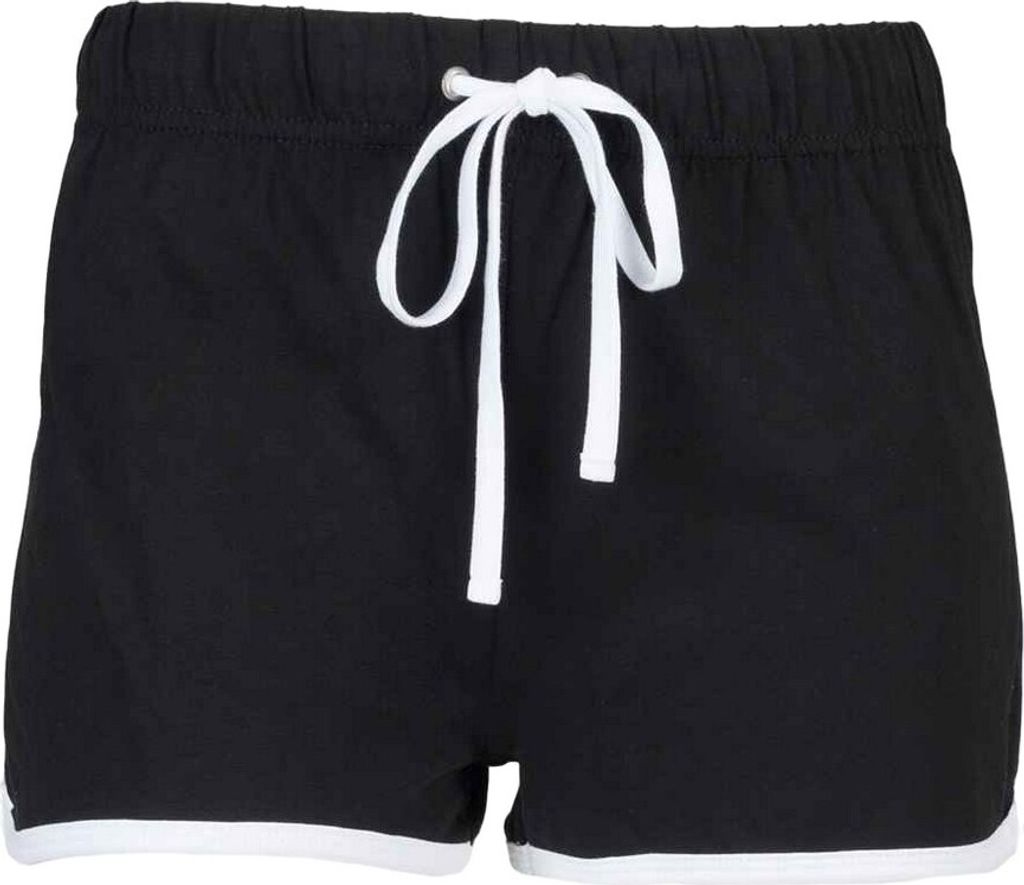 SF - Shorts für Damen PC3562 (44 DE) (Schwarz/Weiß)