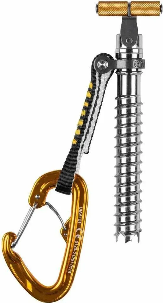 Vis à glace Grivel 720 Speedy S 13 cm avec manivelle et sangle intégrée