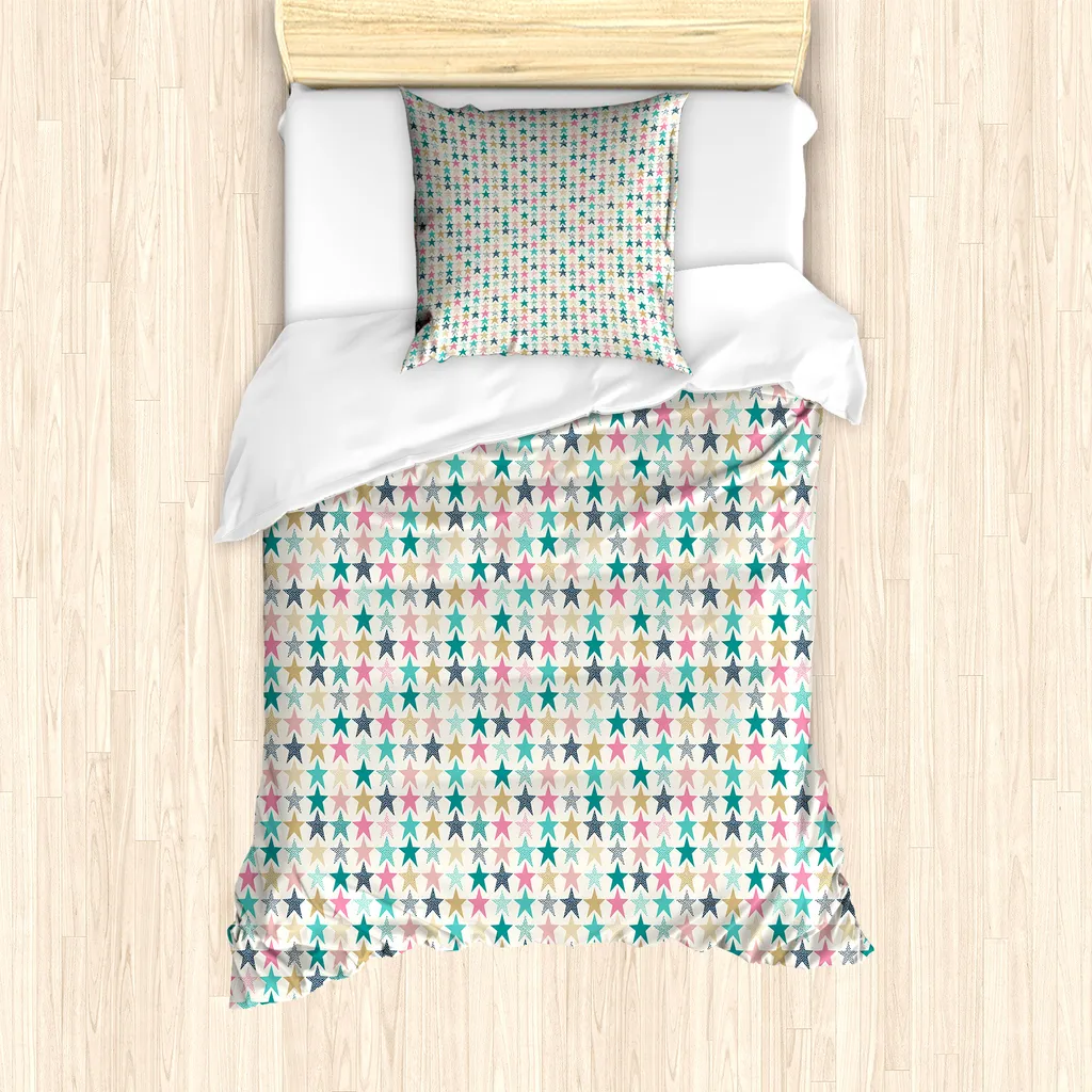ABAKUHAUS Set Letto Singolo Stelle e Pois: Anallergico e Sicuro