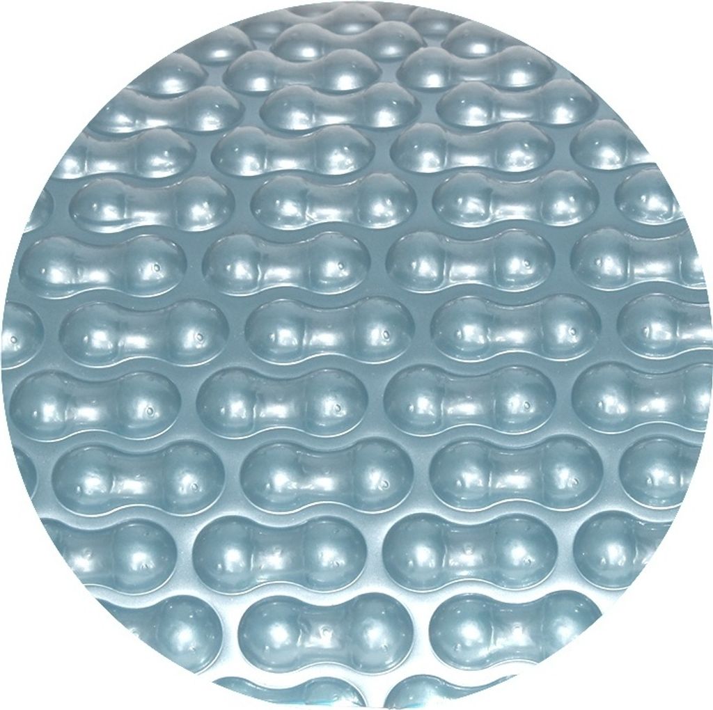 Solarplane Rund 320cm Darkblue-Silver 400µm Geobubble Produktbild 3
