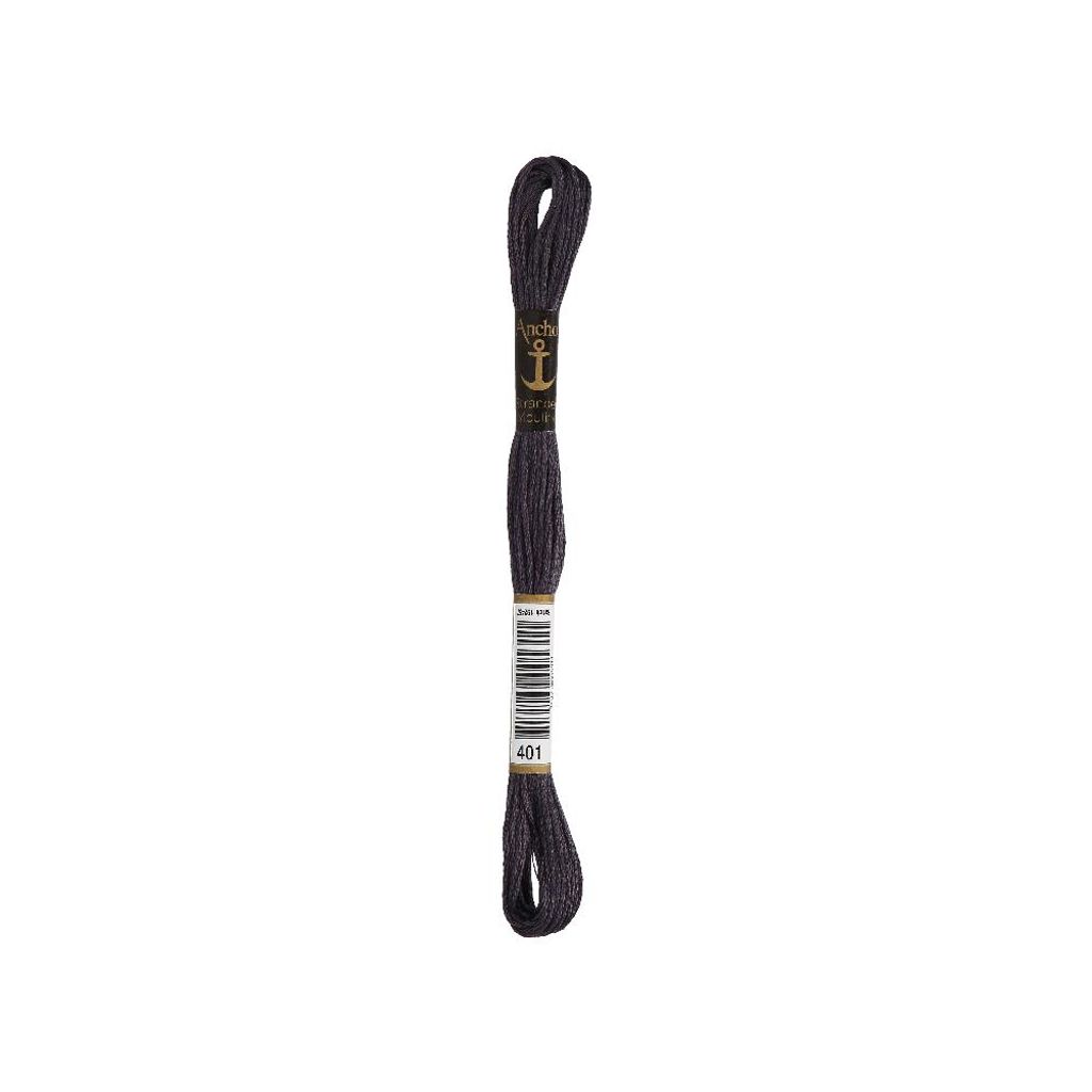 Filo per ricamo Anchor 4635000-00401 antracite Filo per Immagine del prodotto 