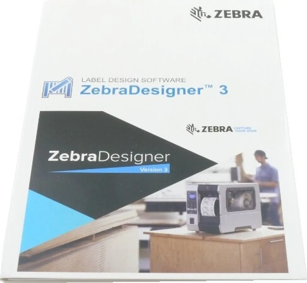 Logiciel de Création de Badges Designer 3 Pro pour Imprimantes Zebra