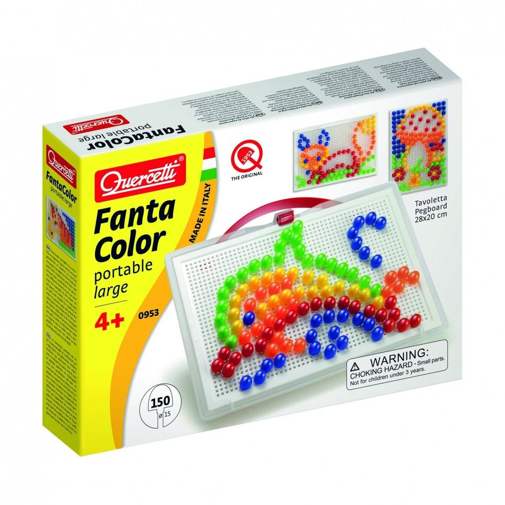 Quercetti Mosaikspielzeug FantaColor Portable large 150 Produktbild 