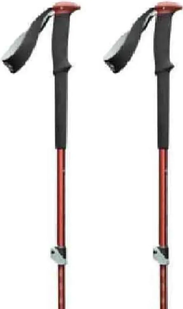 Bâtons de randonnée pour trekking et montagne Black Diamond Trail Back Red