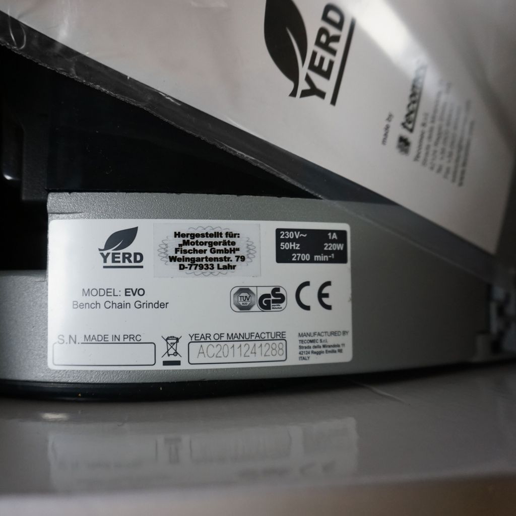 YERD® V3 Jolly Evo, Profi Kettenschärfgerät  Produktbild 10