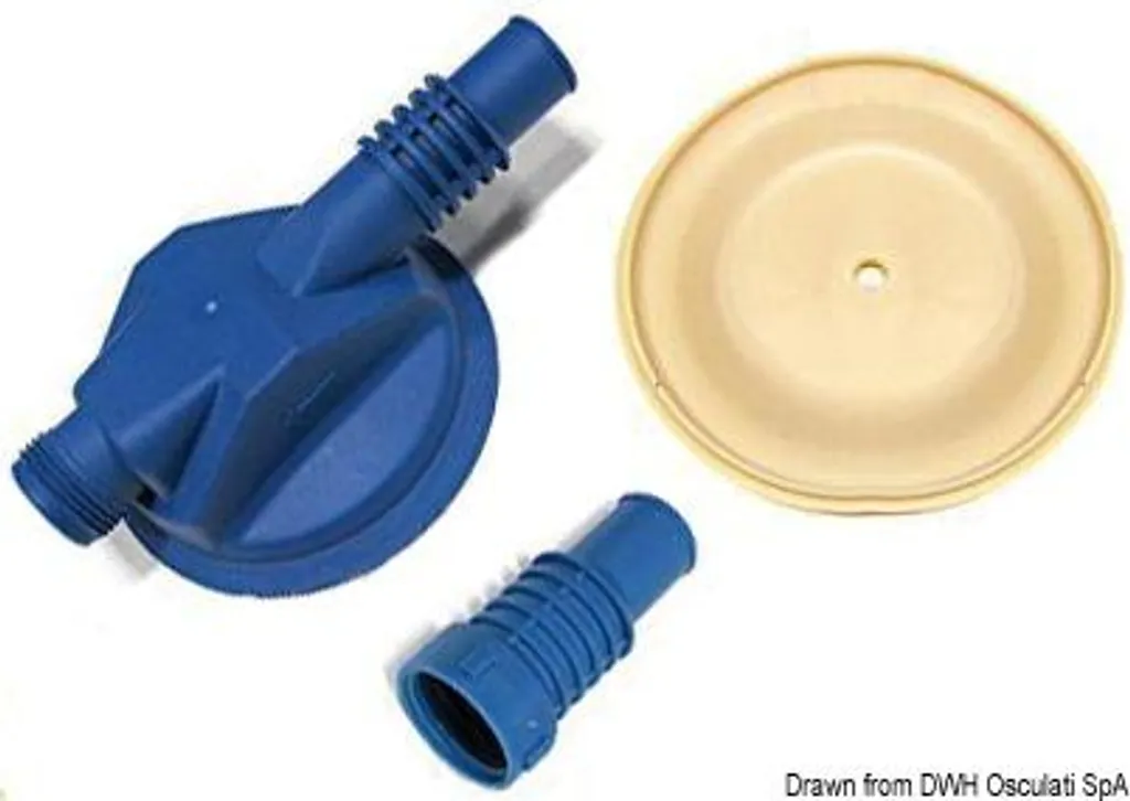 Pièces de rechange Whale Gulper : kit tête de pompe évacuation 1 pack