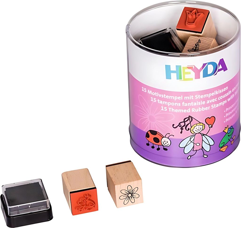 Heyda 204888487. Set de sellos "Princesas y hadas" Imagen del producto 