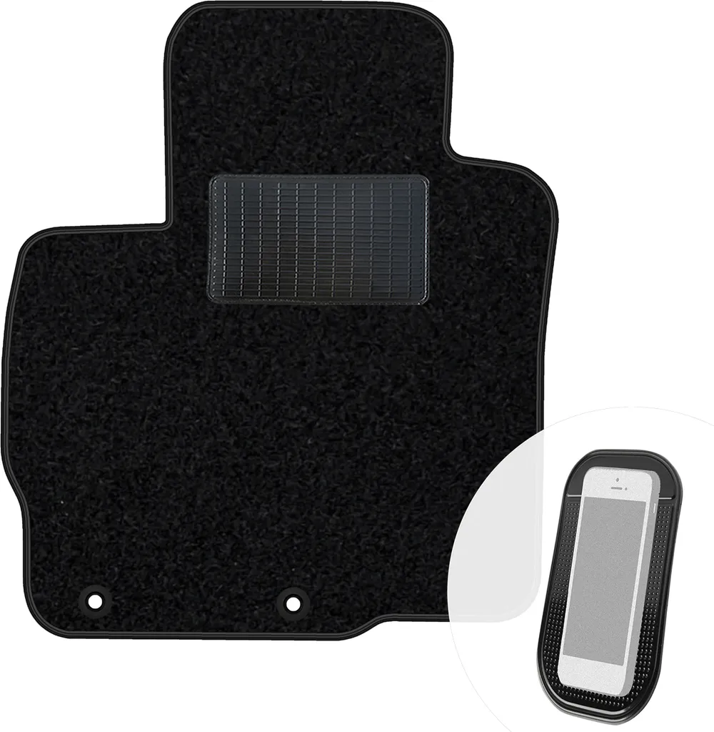 Ricambio Tappetino Mitsubishi Outlander III 12-22 | Velours Nero Robusto