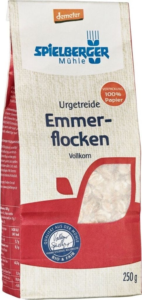 Fiocchi di farro Demeter 250g Immagine del prodotto 