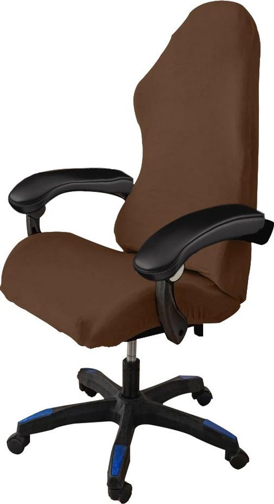 Dicker, Velours Bezug Für Gaming-Stuhl, Braun.