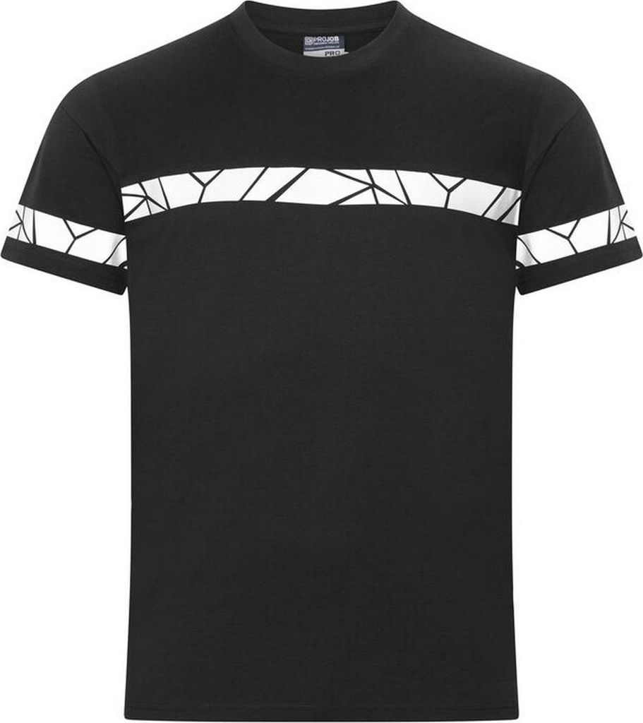 Projob - "Progression" T-Shirt hohe Sichtbarkeit für Herren UB1220 (M) (Schwarz)