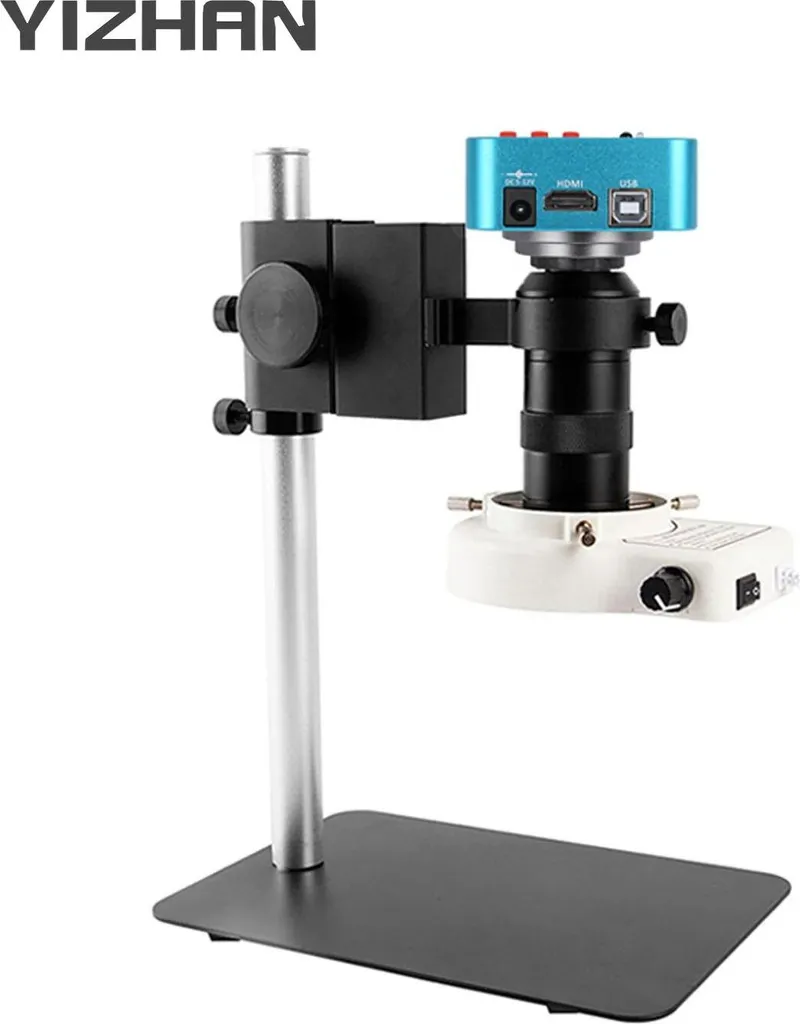 Microscope numérique 500x HDMI USB avec éclairage LED et support réglable