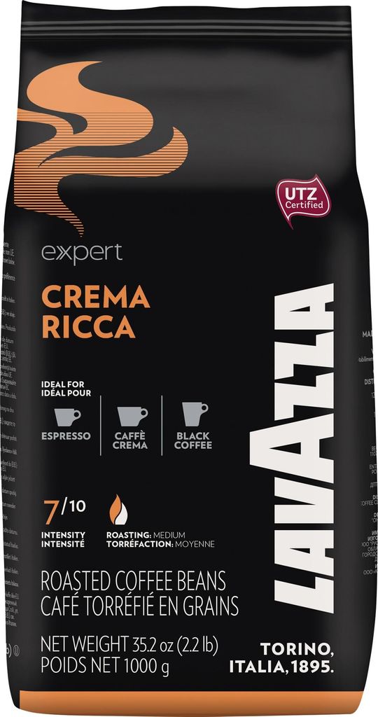 Kawa Lavazza CREMA RICCA 3003 cała ziarnista 1kg Zdjęcie produktu 