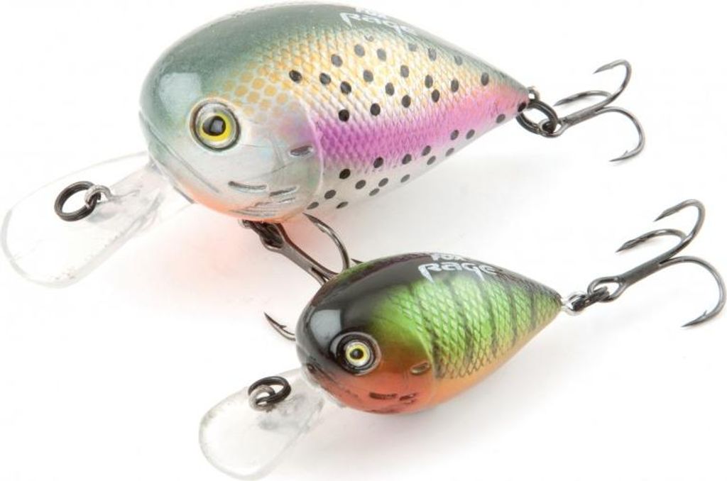 Fox Rage Wobbler Fat Willy '2' (3,5cm / 5cm) Miniwobbler, Farbe:Nightmare, Länge:5cm