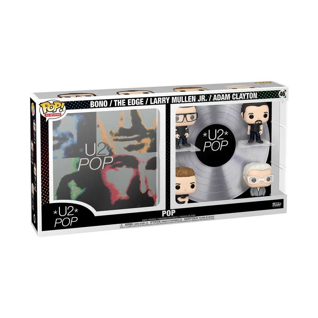 Funko Pop! Albums Deluxe U2 Achtung Baby Figurine Vinyle de Collection
