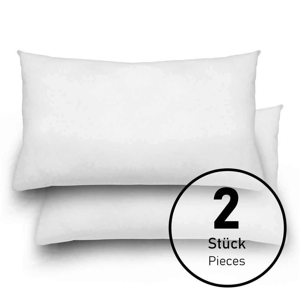 2er Mikrofaser Kissenbezge Wei 40 X 80 cm | Kaufland.de