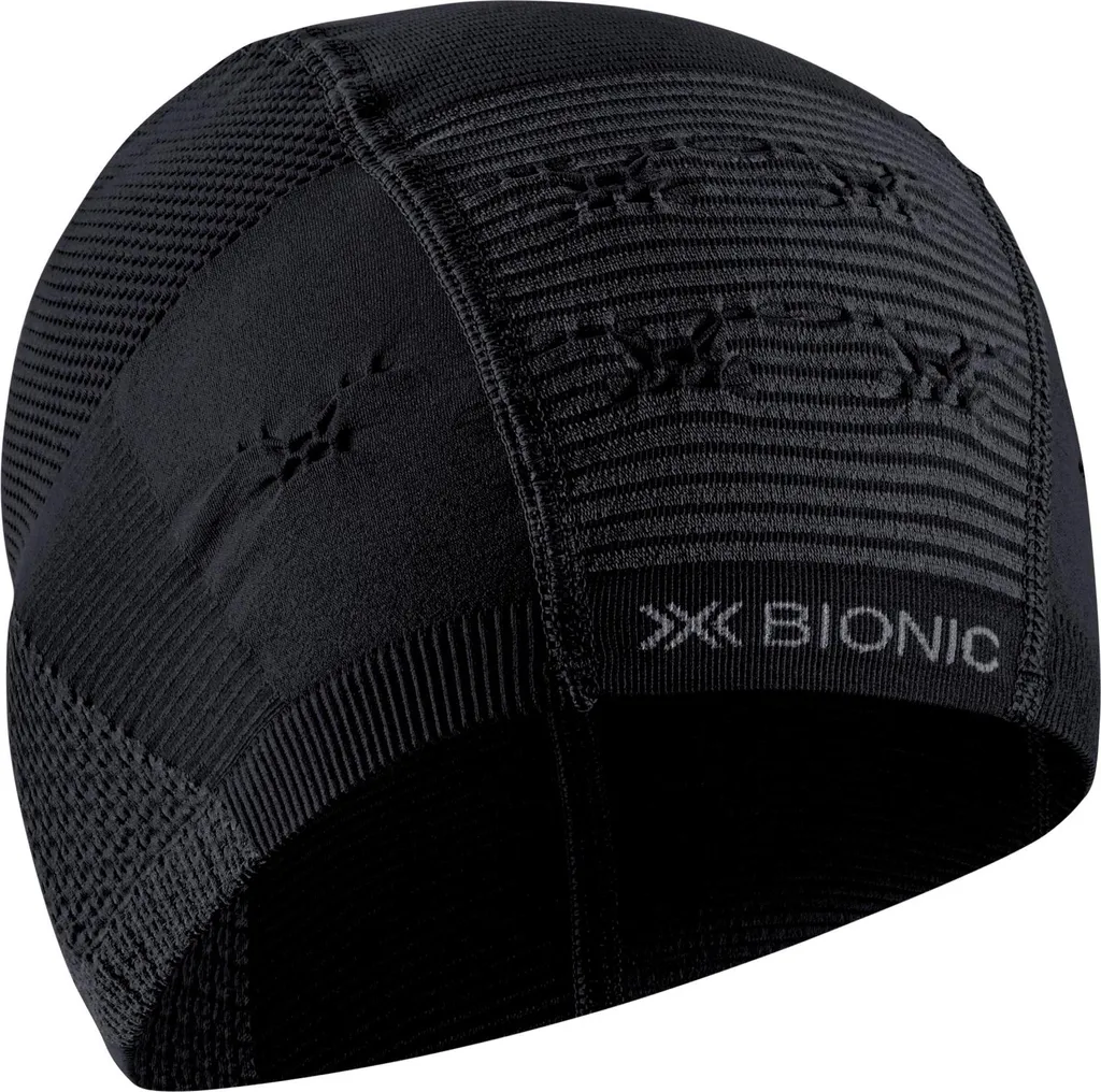 Bonnet de Running X-Bionic Xb Noir S-M pour Courir en Hiver Homme