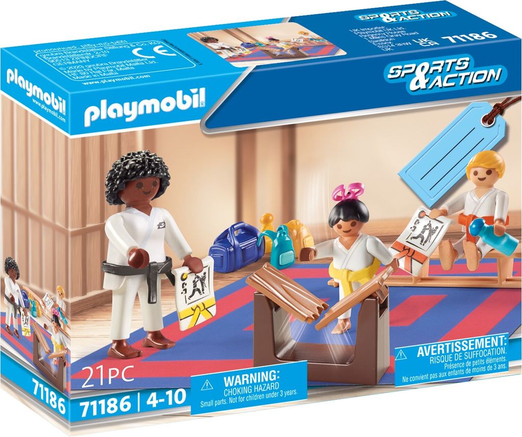 71186 Karate Training, Konstruktionsspielzeug Produktbild 