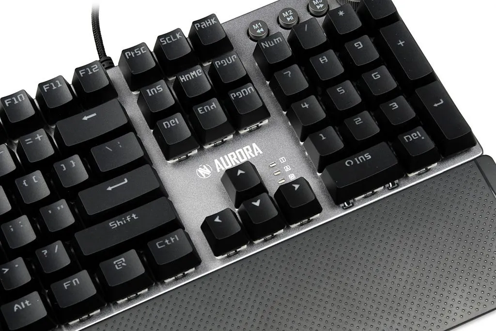 Clavier de bureau iBox Aurora K-3 USB argent pour le télétravail - 7