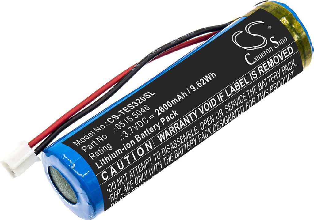 Akku für Testo 320 Verbrennungsanalysator , 2600 mAh, Produktbild 