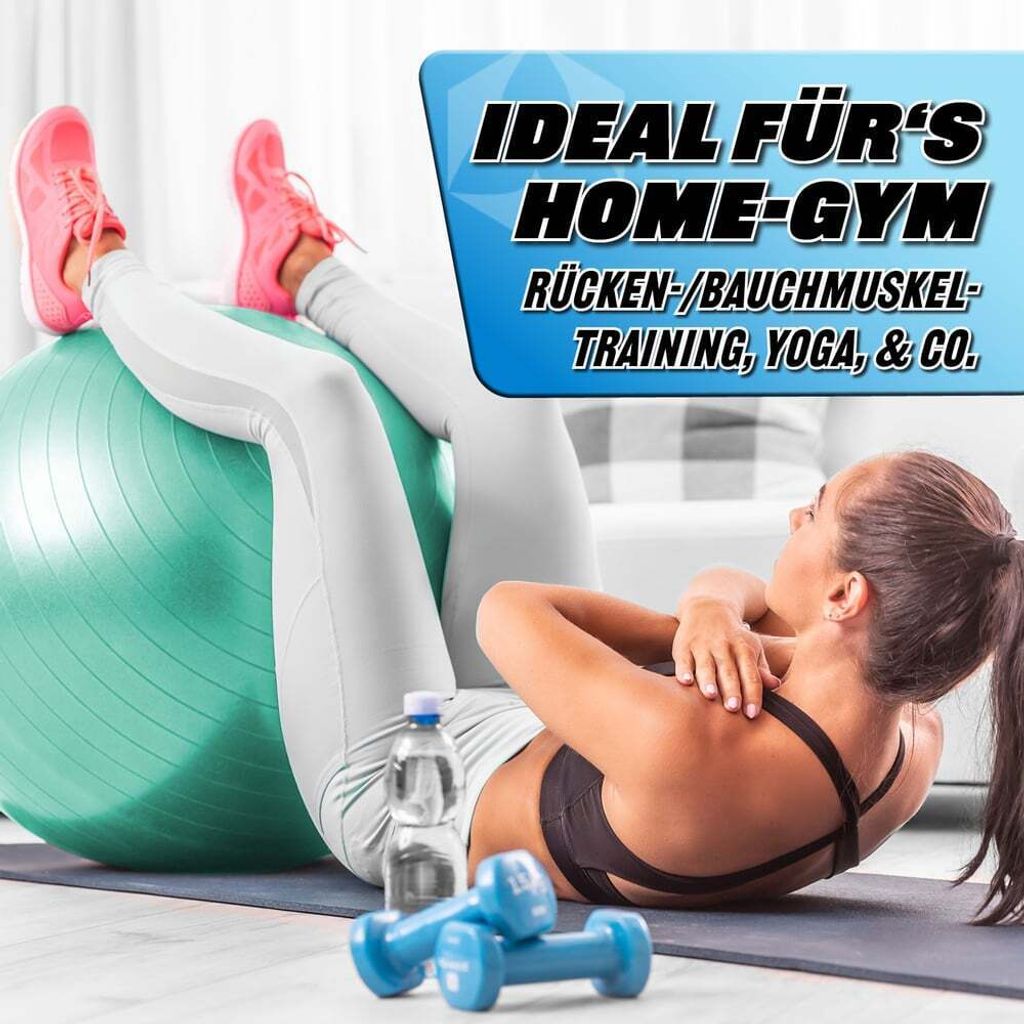 #DoYourFitness gymnastický míč včetně míčové pumpy fitness Obrázek produktu 3