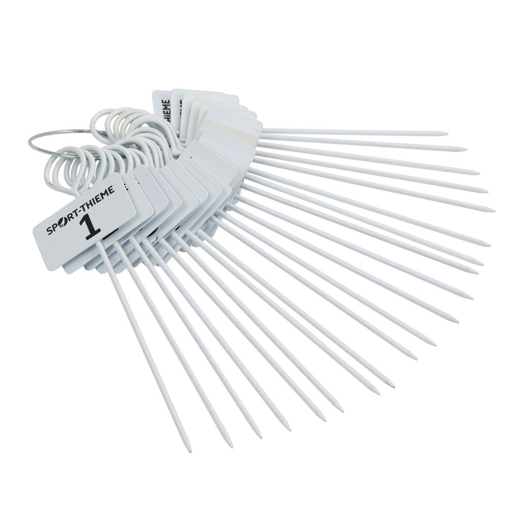 Sport-Thieme Stecktafeln "Wurf", Rechteckig, 20 Schilder