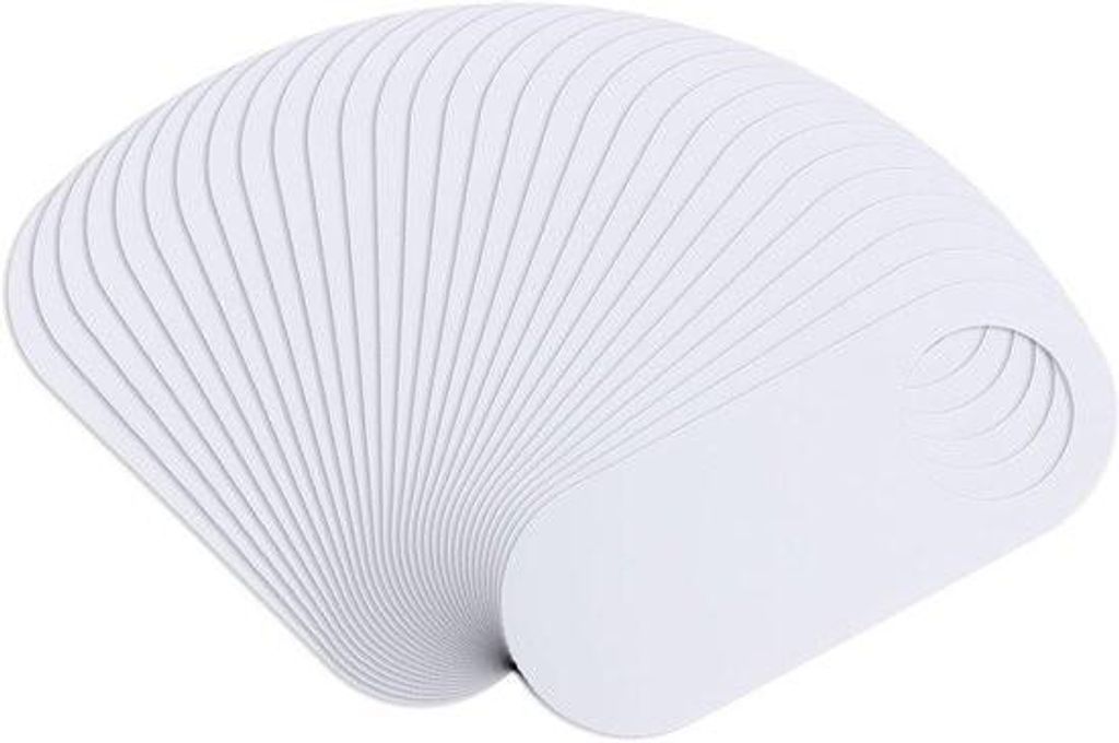 30 leere Türhänger-Schilder – 22,9 x 8,9 cm – Kunststoff, „Bitte nicht stören“-Schilder – DIY-Bastelidee für Tür, Auto, Zuhause, Bü...