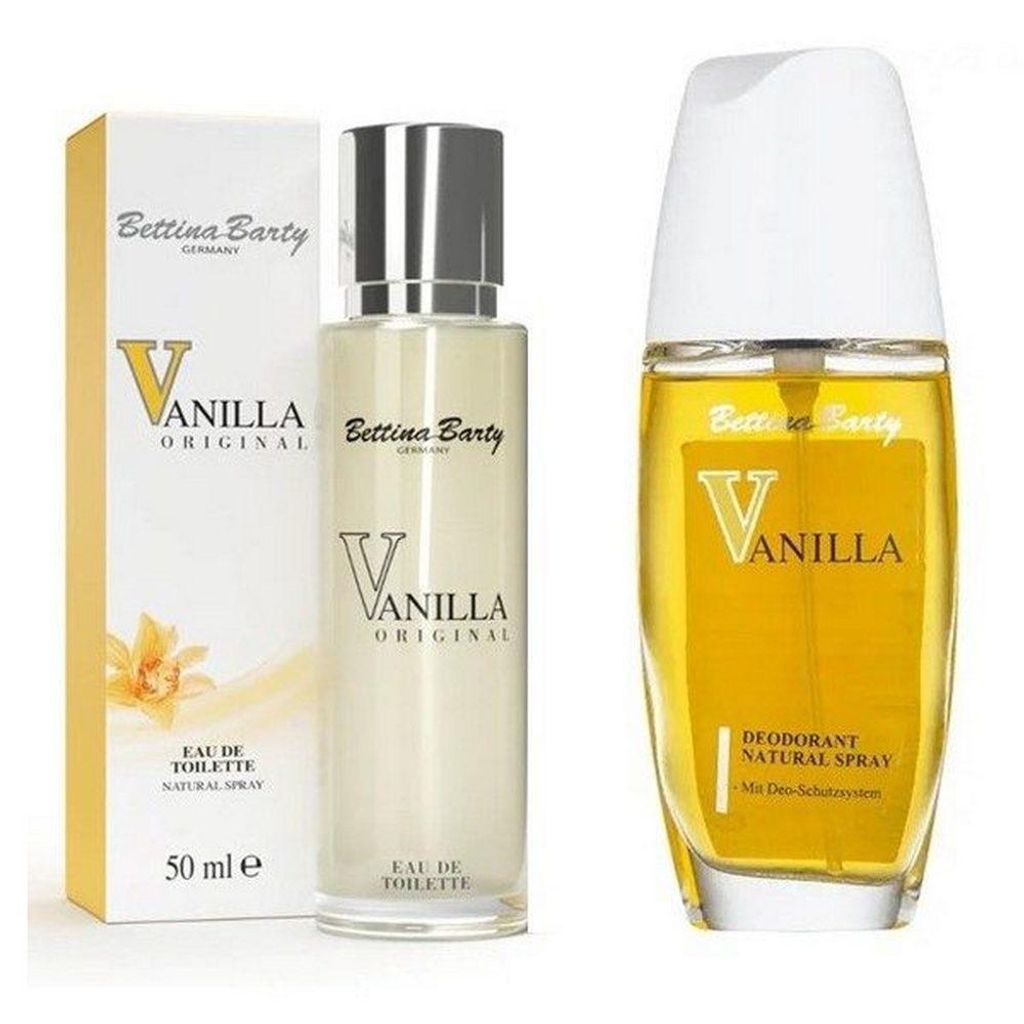 Bettina Barty Vanilla EDT Spray 50 ml + Deodorant Natural Spray 75 ml