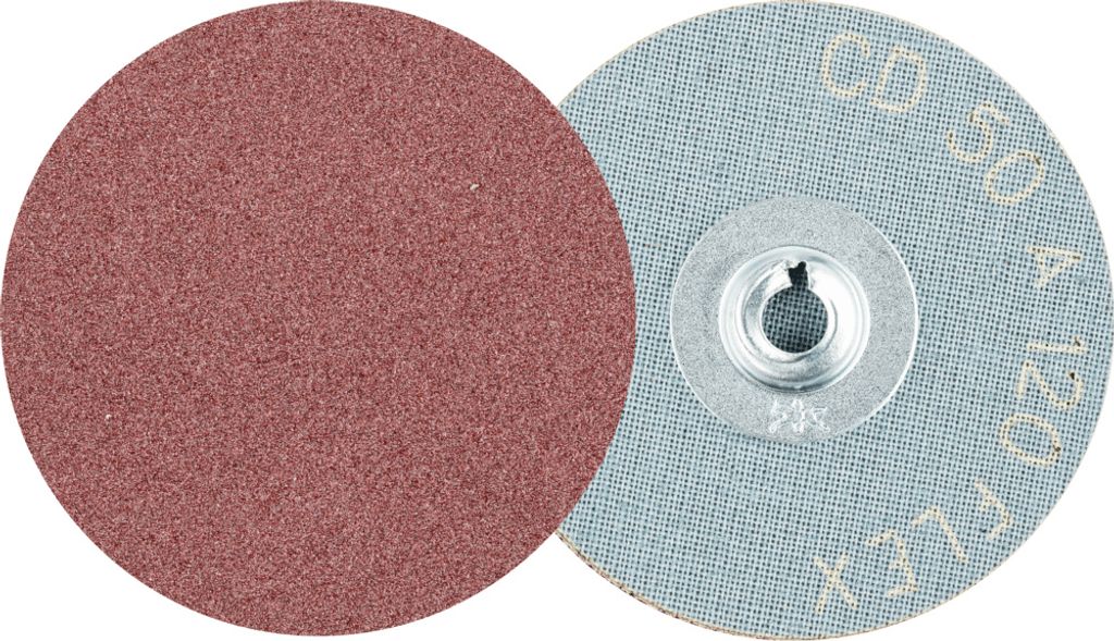 PFERD TOOLS COMBIDISC Korund Schleifblatt CD Ø 50mm A120 FLEX für Werkzeug-und Formenbau