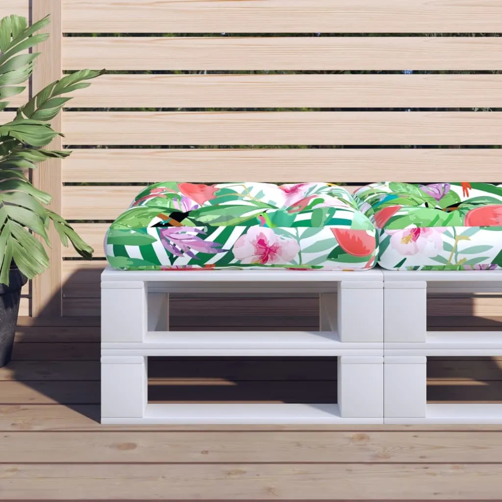 Cuscino Seduta Pallet 60x60x12 Multicolore - Tessuto Outdoor Alta Qualità