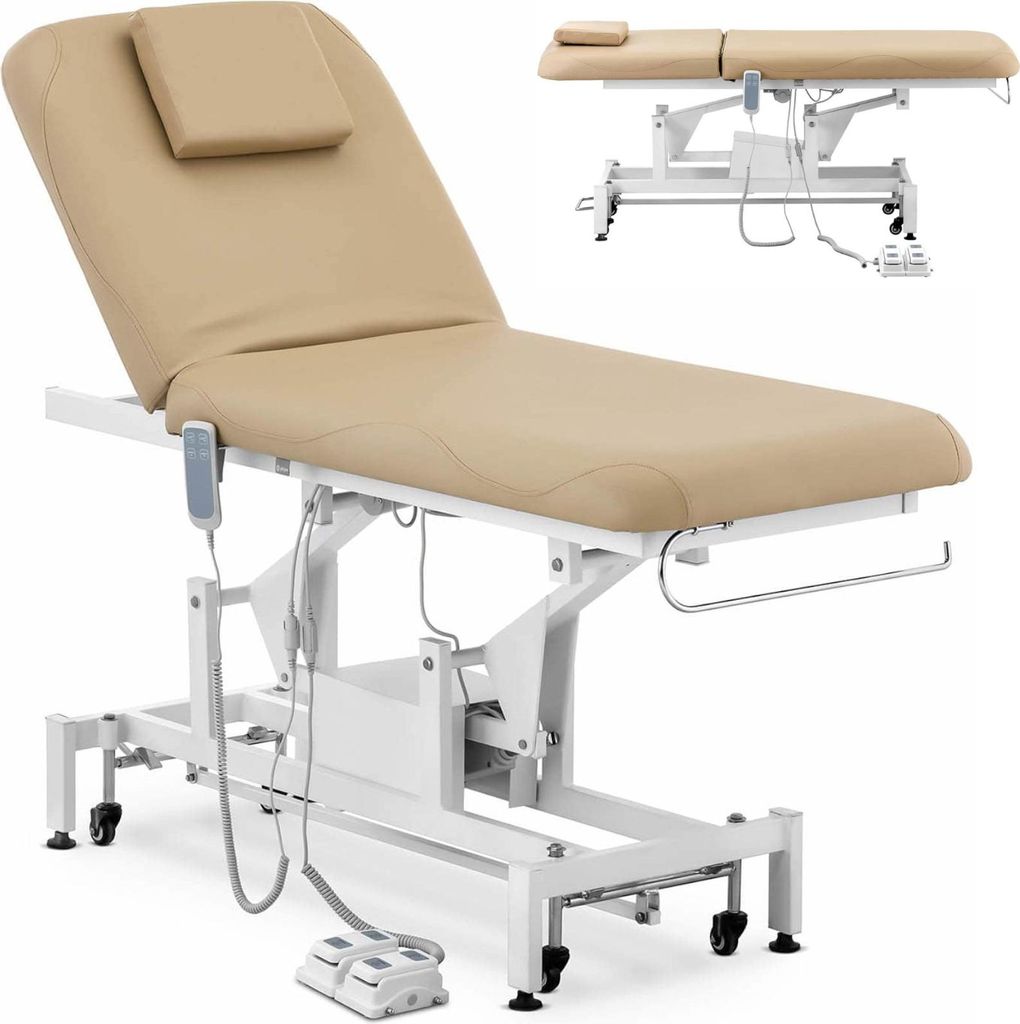 Elektrische Kosmetik-Massageliege 2 Motoren 150 kg LYON - Produktbild 