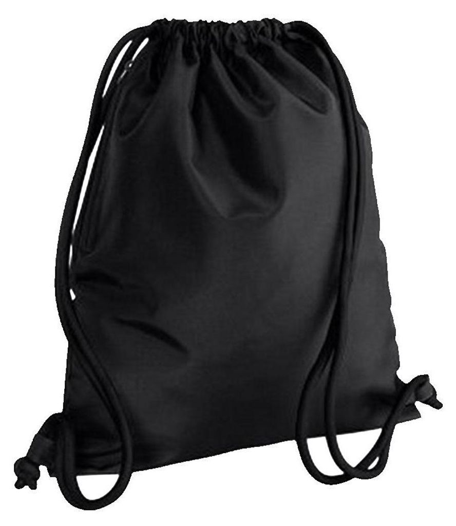 Bagbase Icon Turnbeutel FK175 (Einheitsgröße) (Schwarz/Schwarz)
