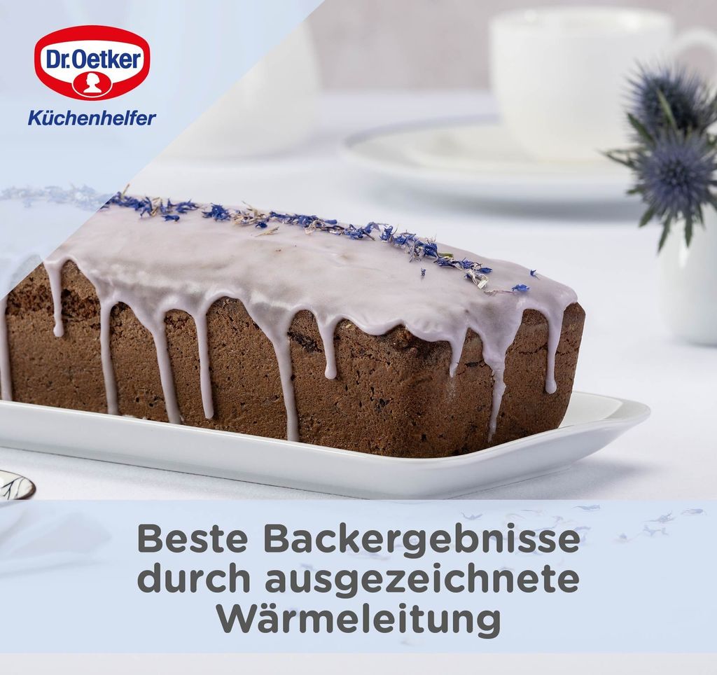 Dr. Oetker Kastenform Back-Liebe 30cm emailliert schwarz Produktbild 7