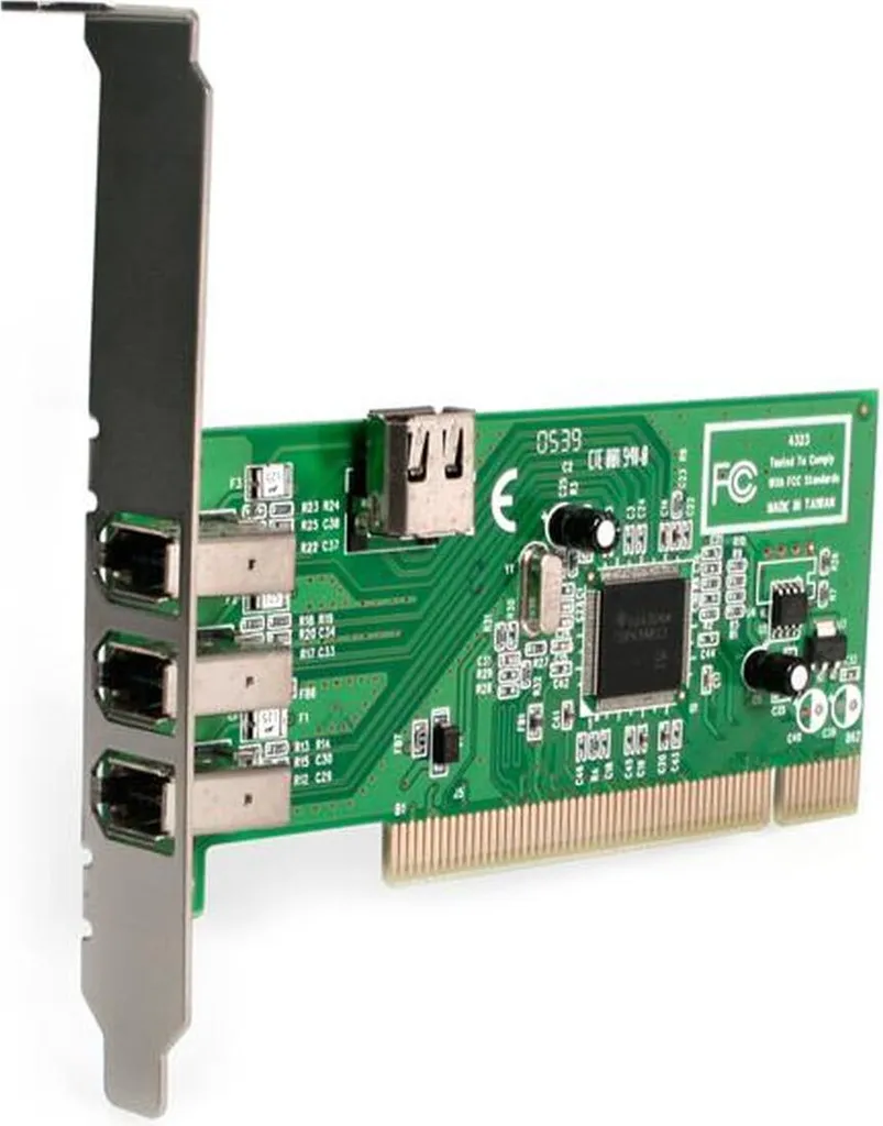 Carte PCI 4 Ports FireWire 400 Mbps StarTech - Extension Multimédia