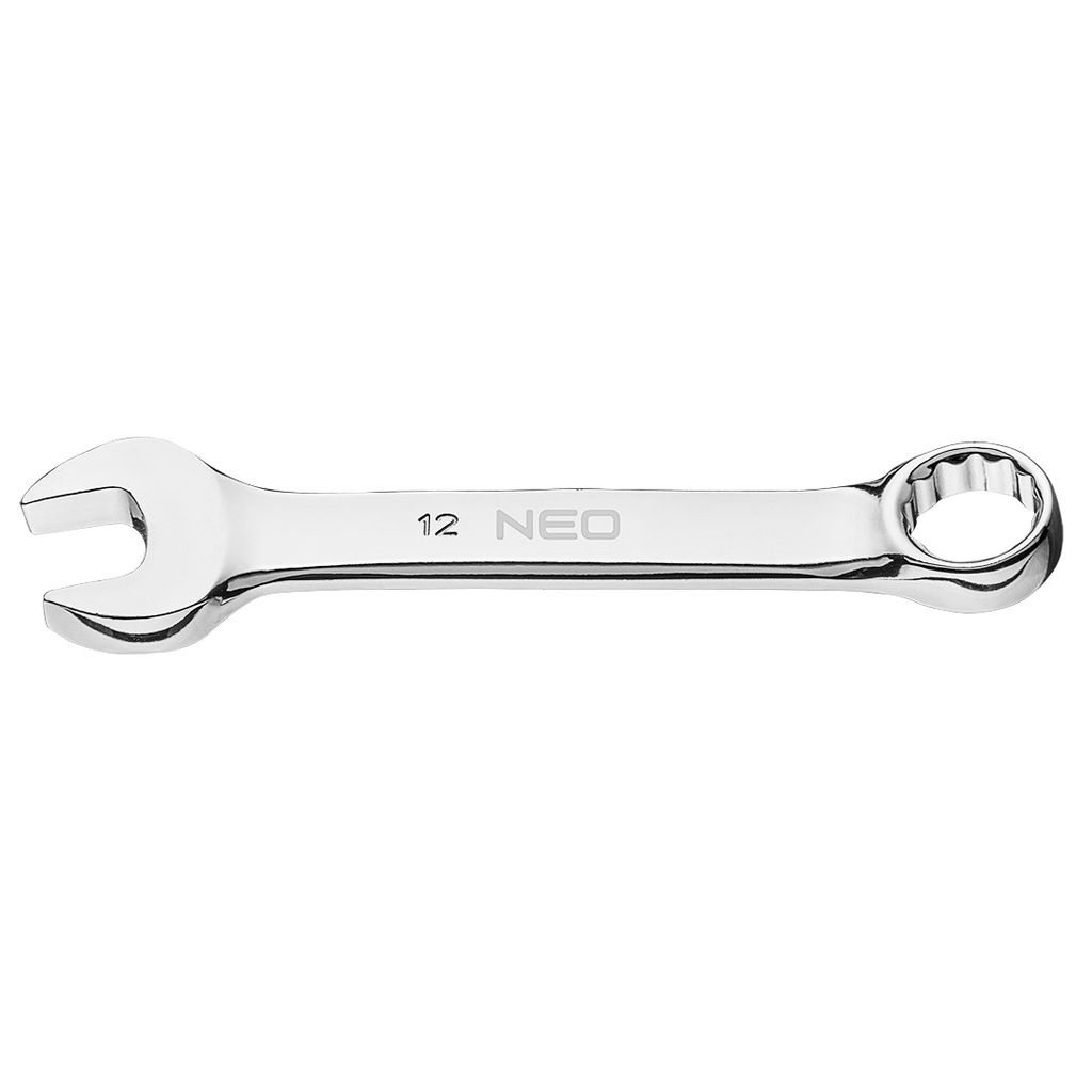 NEO TOOLS Ring Maulschlüssel 12 x 102 mm, CrV-Stahl, DIN3113, | Gabelschlüssel, Schraubenschlüssel