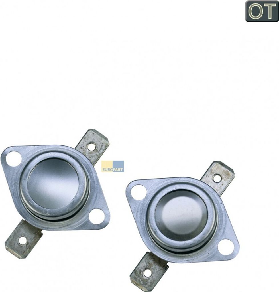 Indesit, Ariston, Hotpoint Temperaturbegrenzer, Thermostat 2 Stück für Kondenstrockner, Trockner - Nr.: C00095566